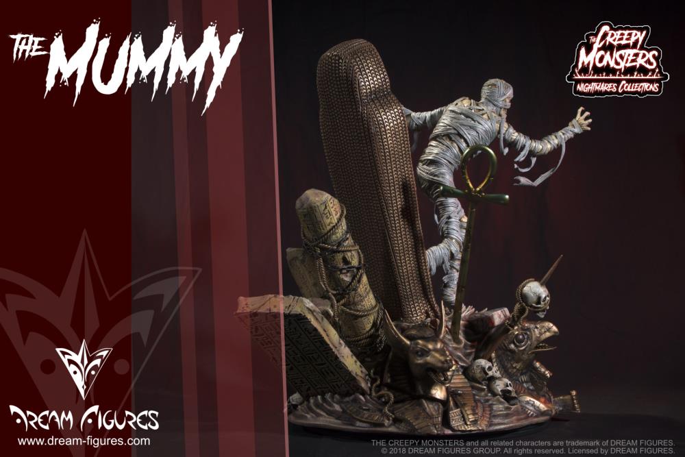 The Creepy Monsters The Mummy Limited Edition Statue Gallery Image 6