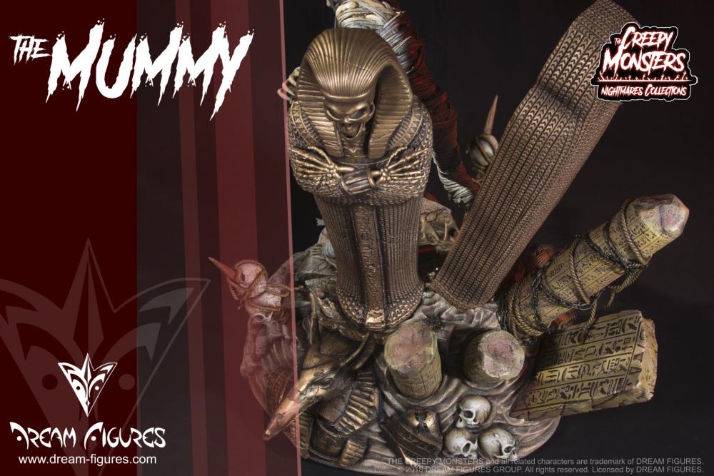 The Creepy Monsters The Mummy Limited Edition Statue Gallery Image 10