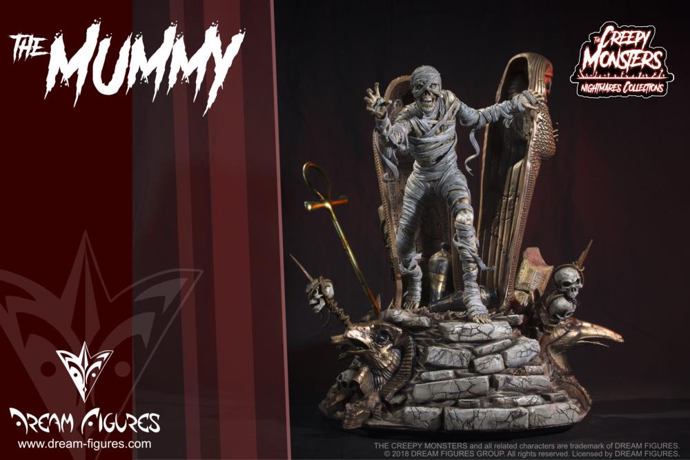 The Creepy Monsters The Mummy Limited Edition Statue Gallery Image 3