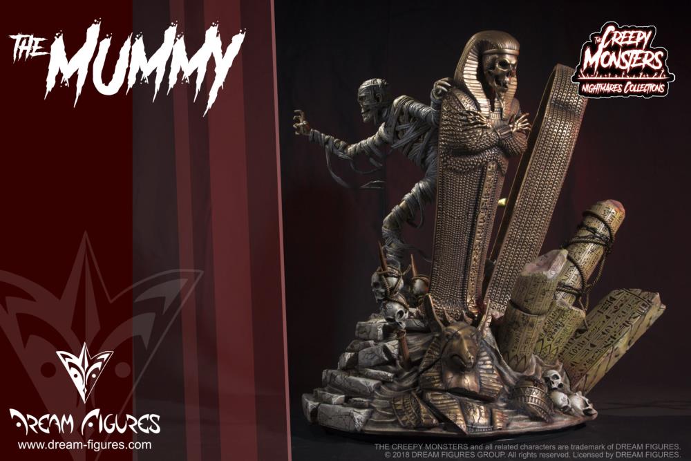 The Creepy Monsters The Mummy Limited Edition Statue Gallery Image 4