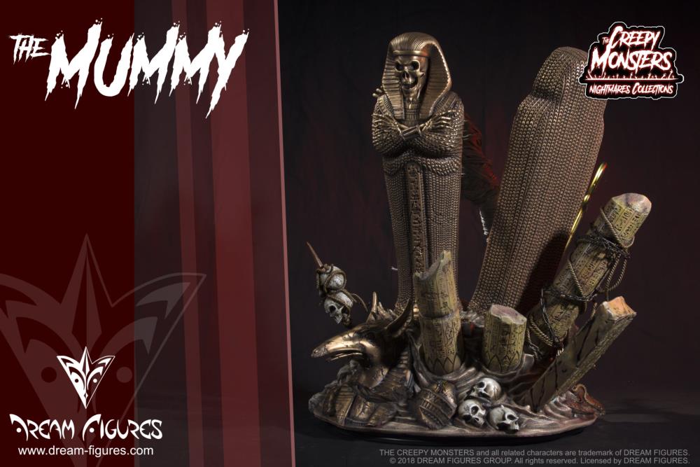The Creepy Monsters The Mummy Limited Edition Statue Gallery Image 5