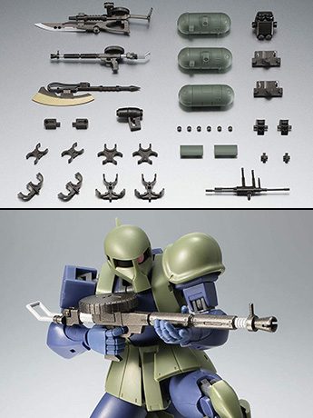 Gundam Robot Spirits Zeon Weapon Set (ver. A.N.I.M.E.) Gallery Image 2
