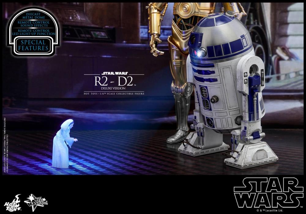 Star Wars MMS511 R2-D2 (Deluxe Ver.) 1/6th Scale Collectible Figure Gallery Image 10