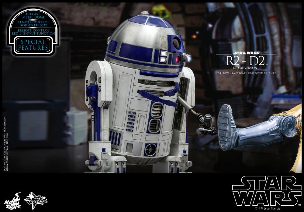 Star Wars MMS511 R2-D2 (Deluxe Ver.) 1/6th Scale Collectible Figure Gallery Image 13