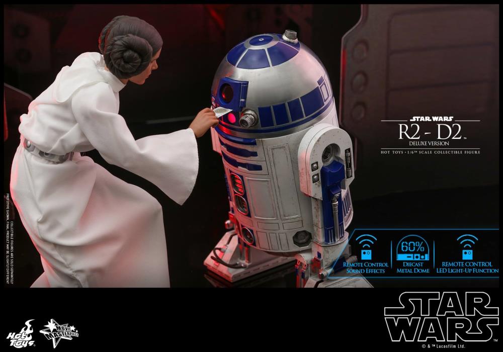 Star Wars MMS511 R2-D2 (Deluxe Ver.) 1/6th Scale Collectible Figure Gallery Image 12