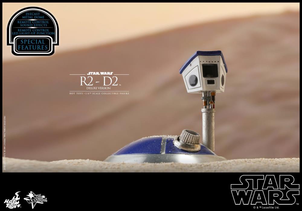 Star Wars MMS511 R2-D2 (Deluxe Ver.) 1/6th Scale Collectible Figure Gallery Image 15