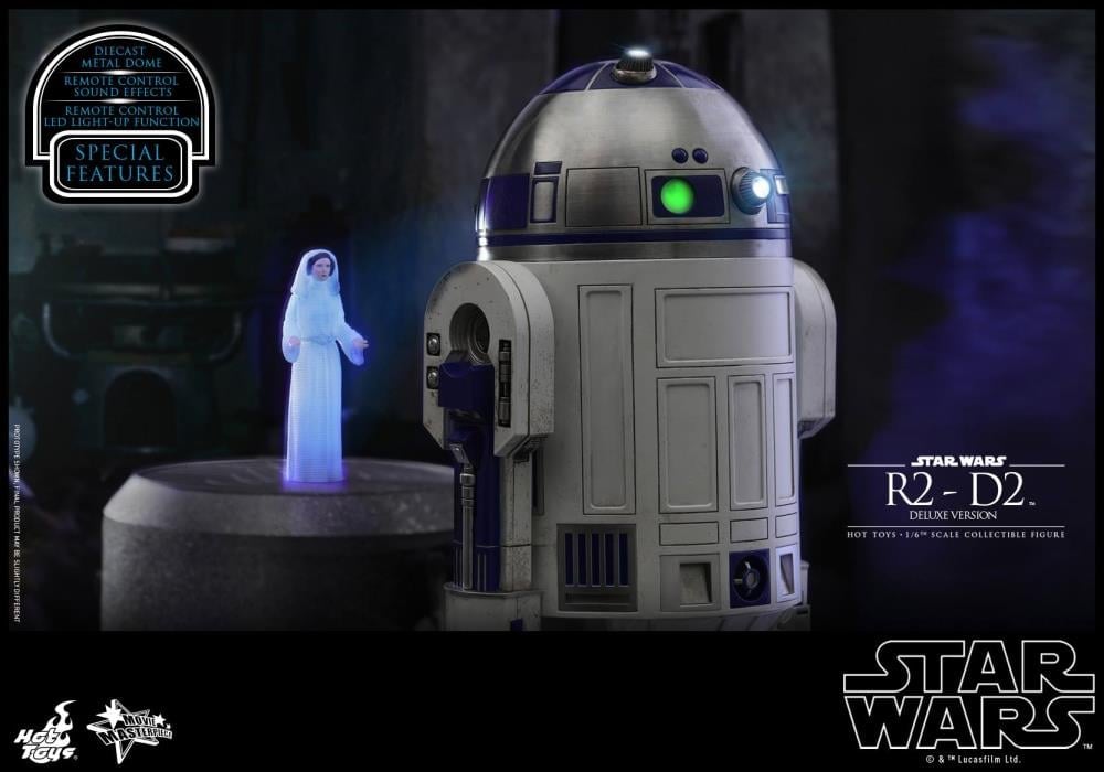 Star Wars MMS511 R2-D2 (Deluxe Ver.) 1/6th Scale Collectible Figure Gallery Image 11