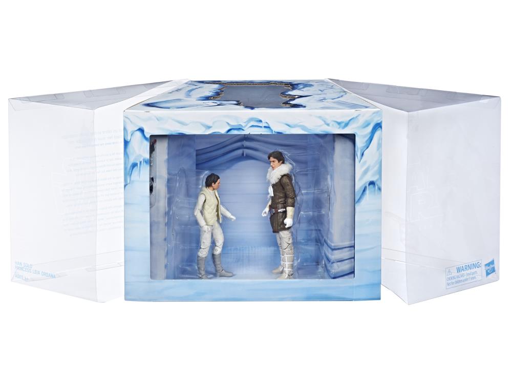 Star Wars: The Black Series Han Solo & Leia Organa (Empire Strikes Back) Exclusive Two-Pack Gallery Image 5