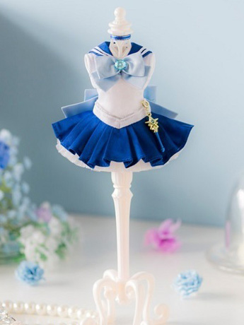 Sailor Moon Pretty Guardian Cherie Closet Sailor Mercury Miniature Dress Gallery Image 2