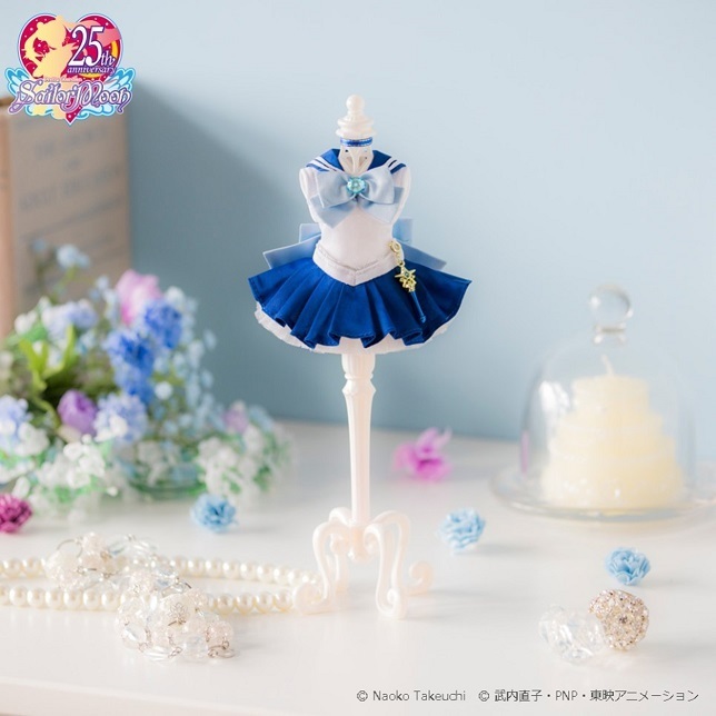 Sailor Moon Pretty Guardian Cherie Closet Sailor Mercury Miniature Dress Gallery Image 3