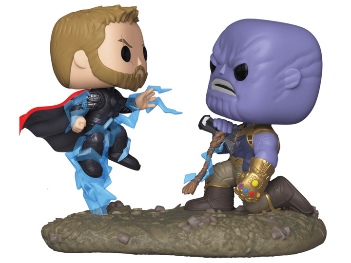 Pop! Marvel: Avengers: Infinity War Movie Moments - Thor Vs. Thanos Gallery Image 1