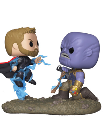 Pop! Marvel: Avengers: Infinity War Movie Moments - Thor Vs. Thanos Gallery Image 2