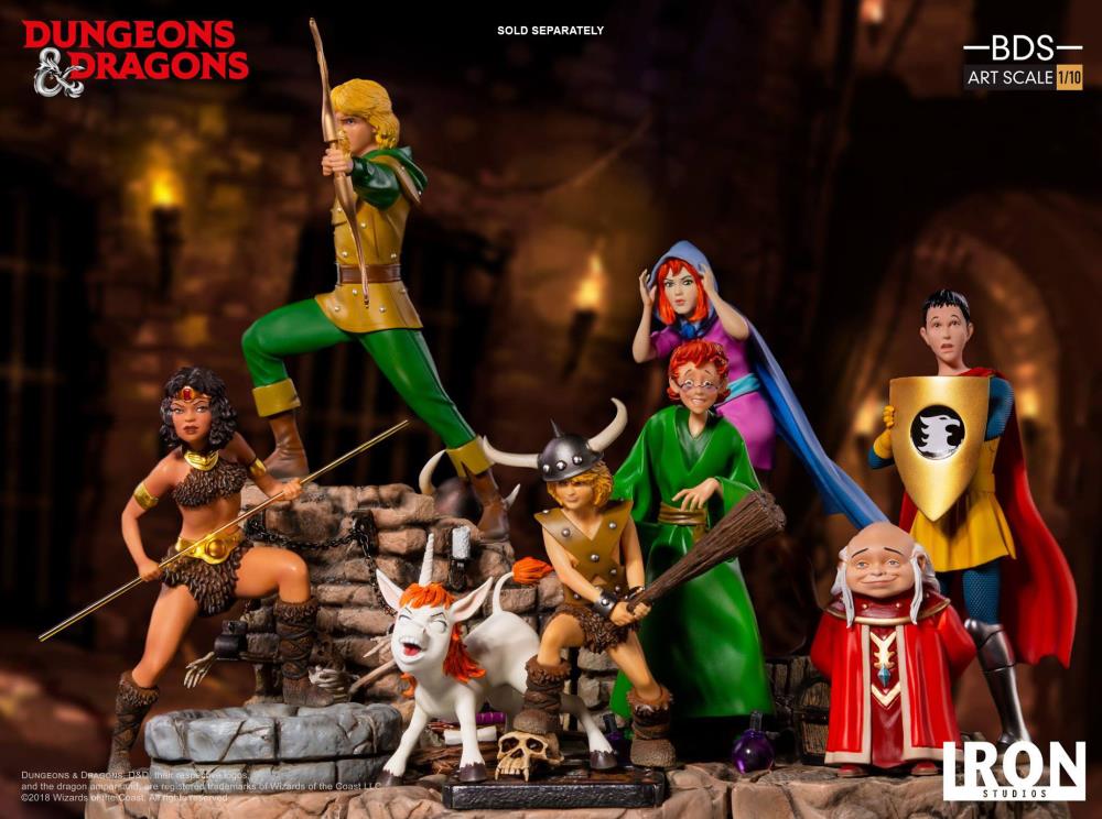 Dungeons & Dragons Battle Diorama Series Presto the Magician 1/10 Art Scale Limited Edition Statue Gallery Image 9