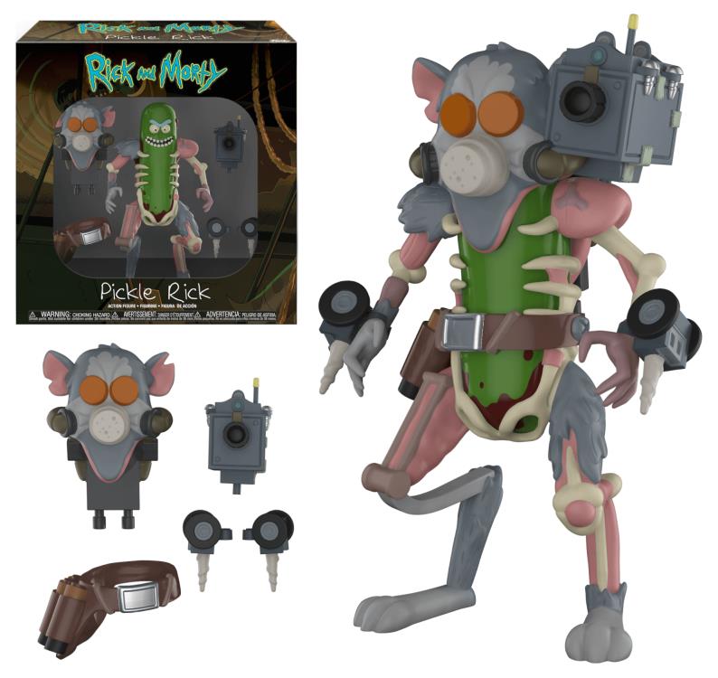 Rick and Morty Pickle Rick Action Figure Gallery Image 3