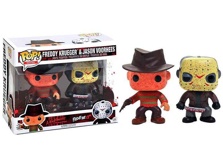 Pop! Movies: A Nightmare On Elm Street & Friday The 13th - Freddy Krueger & Jason Voorhees Exclusive Gallery Image 1
