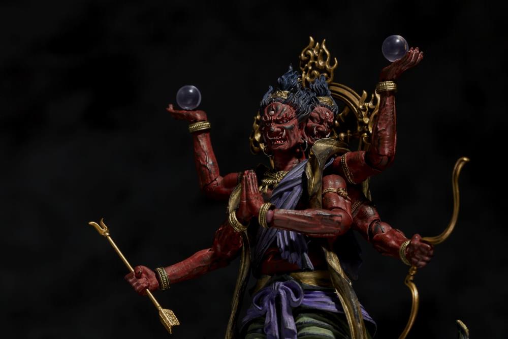 KT Project KT-25 Takeya Style Jizai Okimono Ashura (Painted Edition) Gallery Image 10