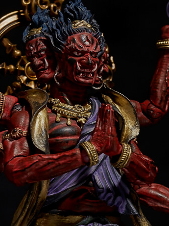 KT Project KT-25 Takeya Style Jizai Okimono Ashura (Painted Edition) Gallery Image 2