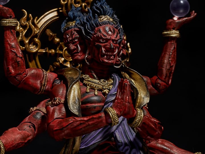 KT Project KT-25 Takeya Style Jizai Okimono Ashura (Painted Edition) Gallery Image 1