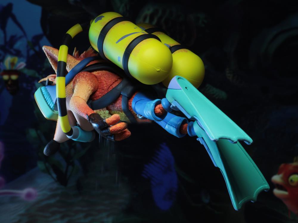 Crash Bandicoot Crash With Scuba Gear Deluxe Figure Gallery Image 11