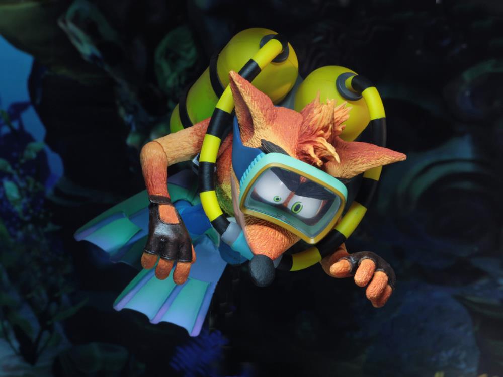 Crash Bandicoot Crash With Scuba Gear Deluxe Figure Gallery Image 6