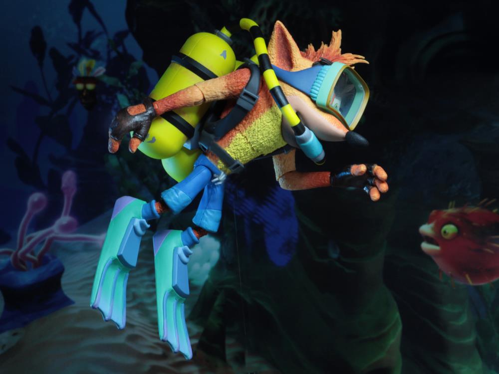 Crash Bandicoot Crash With Scuba Gear Deluxe Figure Gallery Image 9