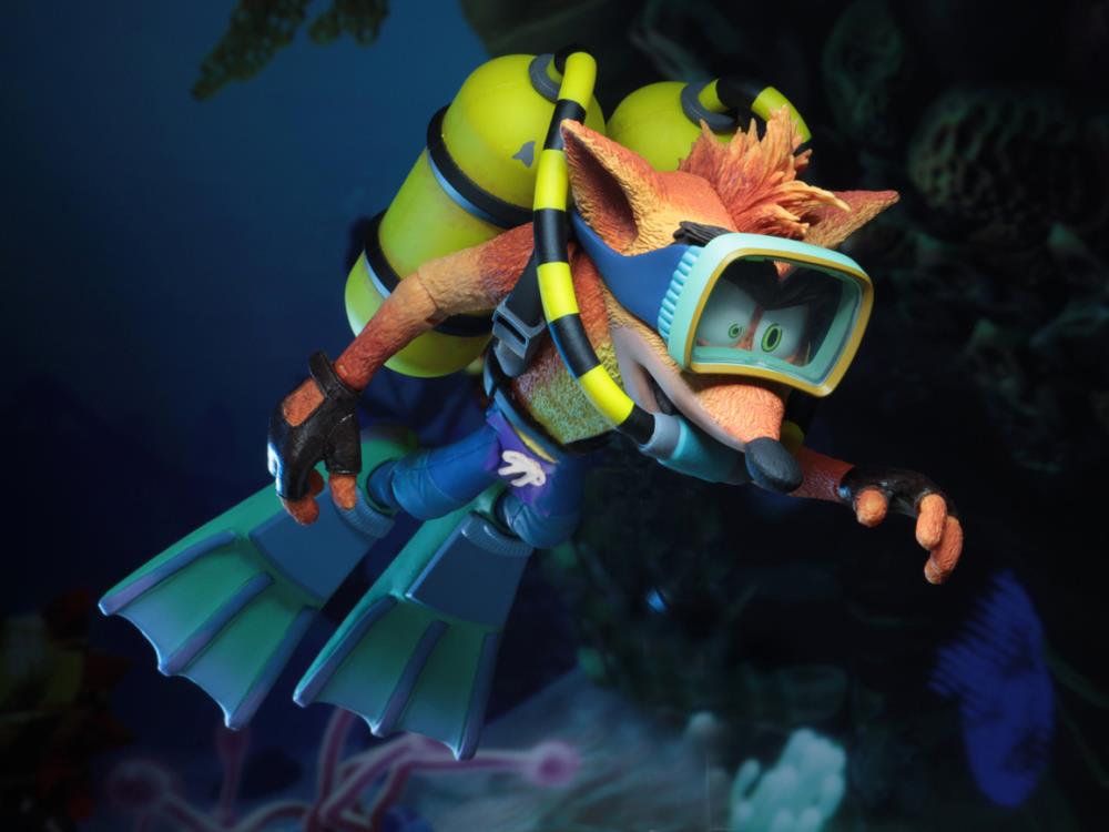 Crash Bandicoot Crash With Scuba Gear Deluxe Figure Gallery Image 10
