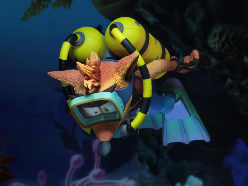 Crash Bandicoot Crash With Scuba Gear Deluxe Figure Gallery Image 7