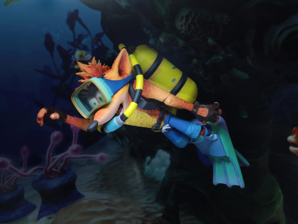 Crash Bandicoot Crash With Scuba Gear Deluxe Figure Gallery Image 8