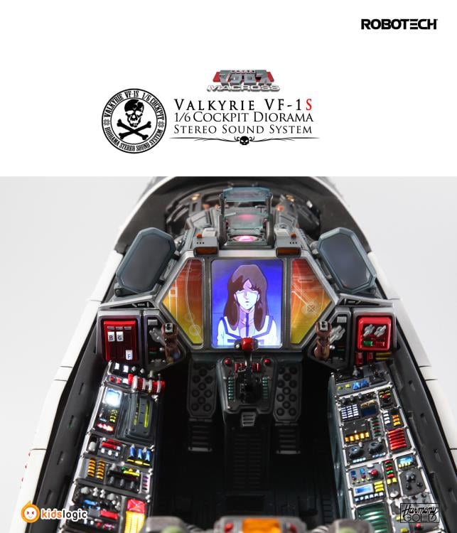 Macross VF-1S Cockpit With Roy Fokker 1/6 Scale Limited Edition Diorama Digital Sound System Gallery Image 13