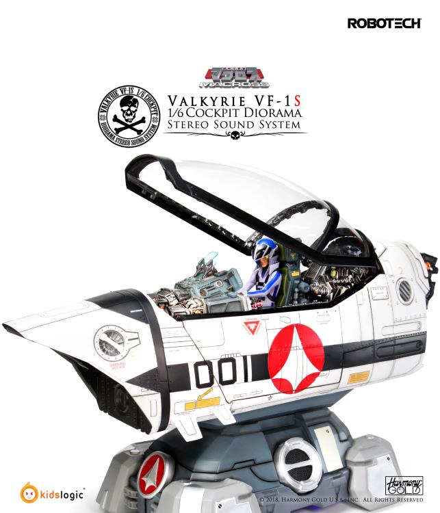 Macross VF-1S Cockpit With Roy Fokker 1/6 Scale Limited Edition Diorama Digital Sound System Gallery Image 5
