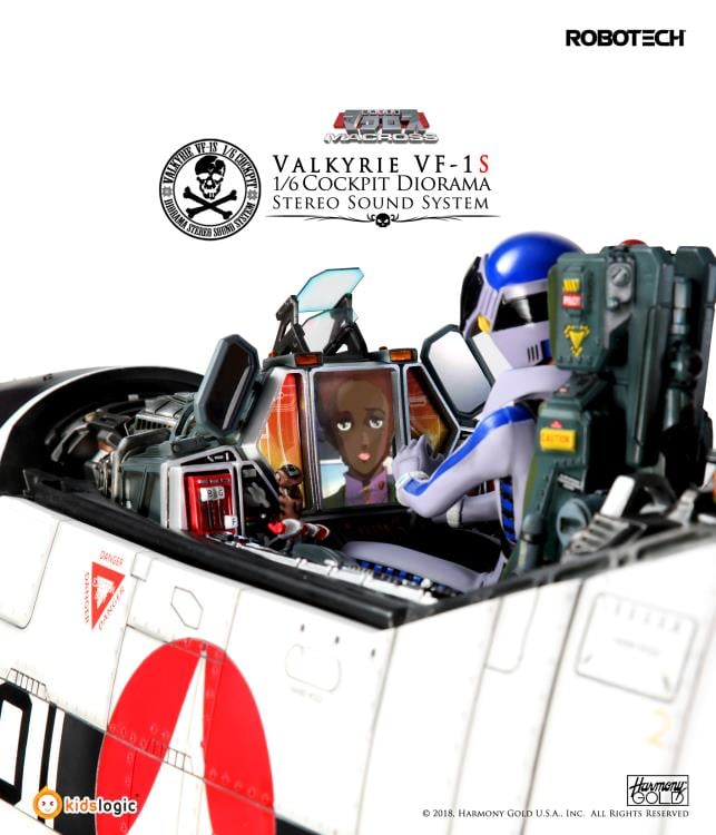 Macross VF-1S Cockpit With Roy Fokker 1/6 Scale Limited Edition Diorama Digital Sound System Gallery Image 6