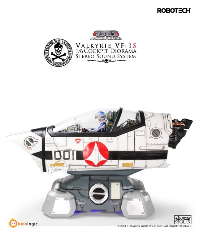 Macross VF-1S Cockpit With Roy Fokker 1/6 Scale Limited Edition Diorama Digital Sound System Gallery Image 3
