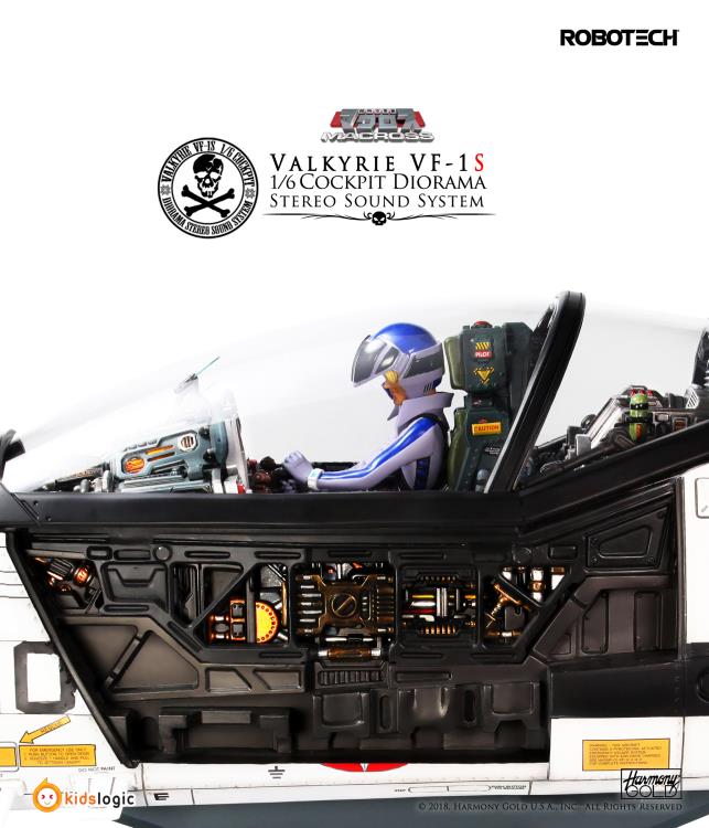 Macross VF-1S Cockpit With Roy Fokker 1/6 Scale Limited Edition Diorama Digital Sound System Gallery Image 12