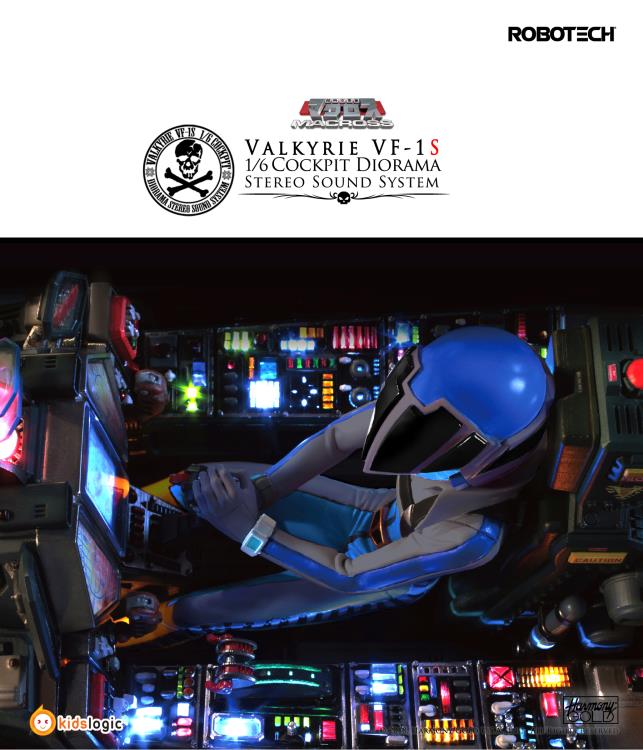 Macross VF-1S Cockpit With Roy Fokker 1/6 Scale Limited Edition Diorama Digital Sound System Gallery Image 11