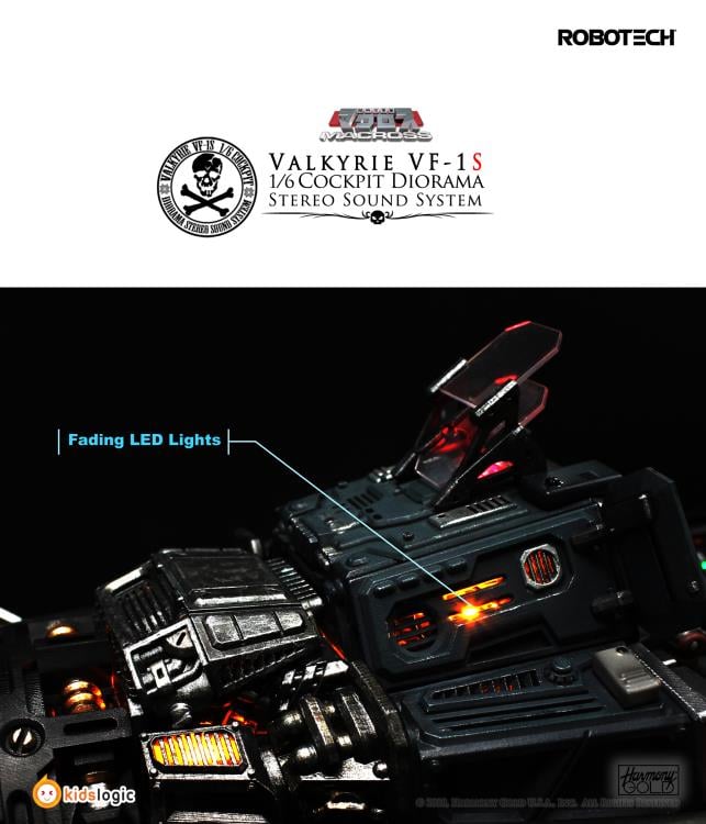 Macross VF-1S Cockpit With Roy Fokker 1/6 Scale Limited Edition Diorama Digital Sound System Gallery Image 10
