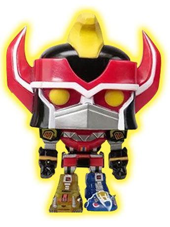 Pop! TV: Power Rangers 6" Super Sized Megazord (Glow in The Dark) Exclusive Gallery Image 2