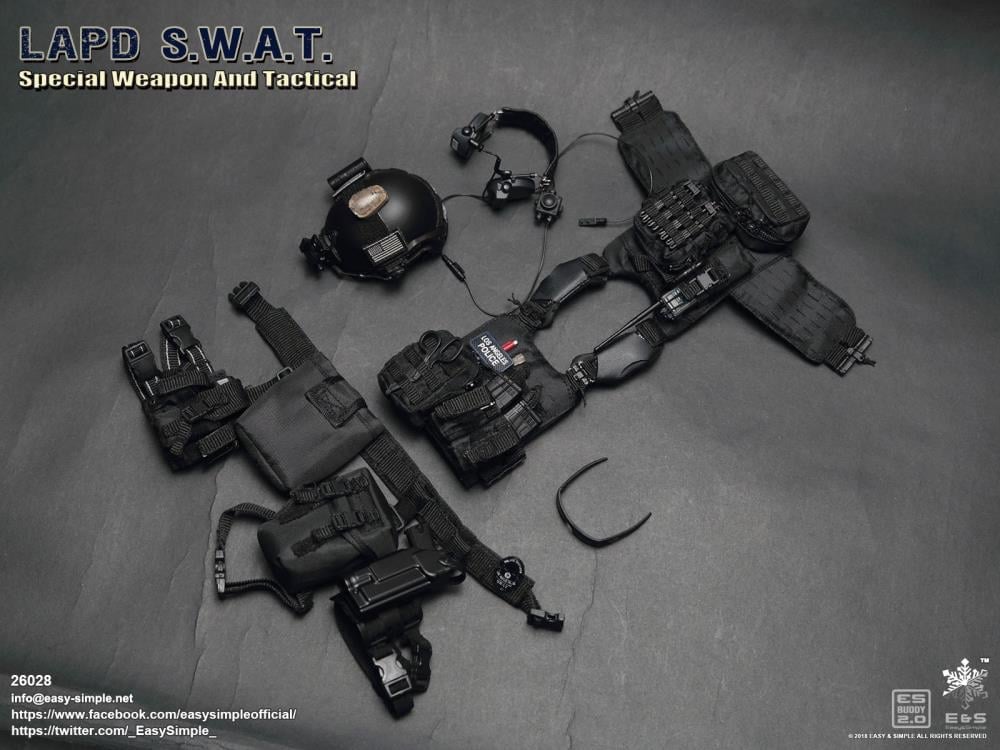 LAPD SWAT Police Officer 1/6 Scale Figure Gallery Image 13