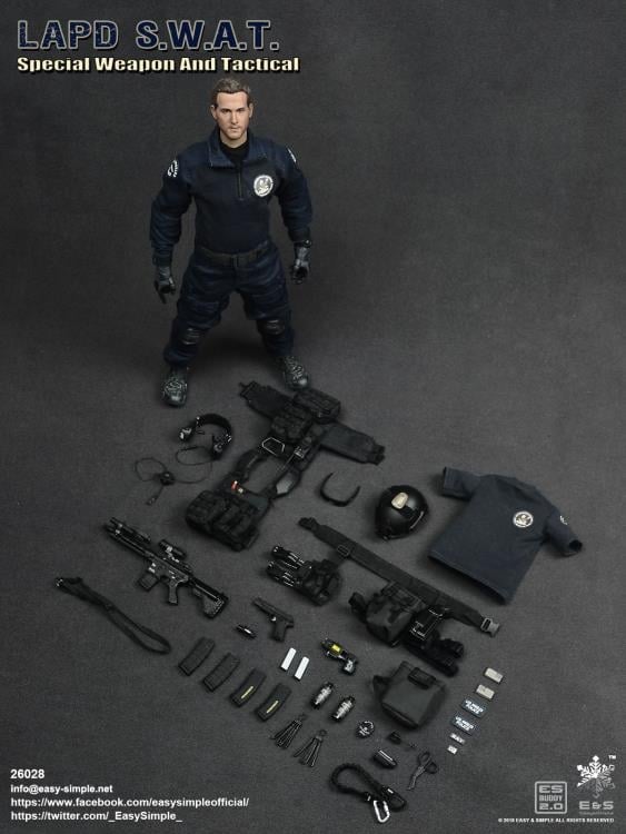 LAPD SWAT Police Officer 1/6 Scale Figure Gallery Image 15