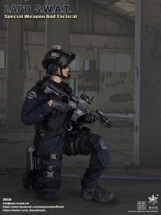 LAPD SWAT Police Officer 1/6 Scale Figure Gallery Image 6