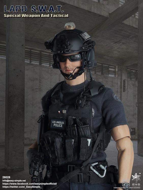 LAPD SWAT Police Officer 1/6 Scale Figure Gallery Image 10