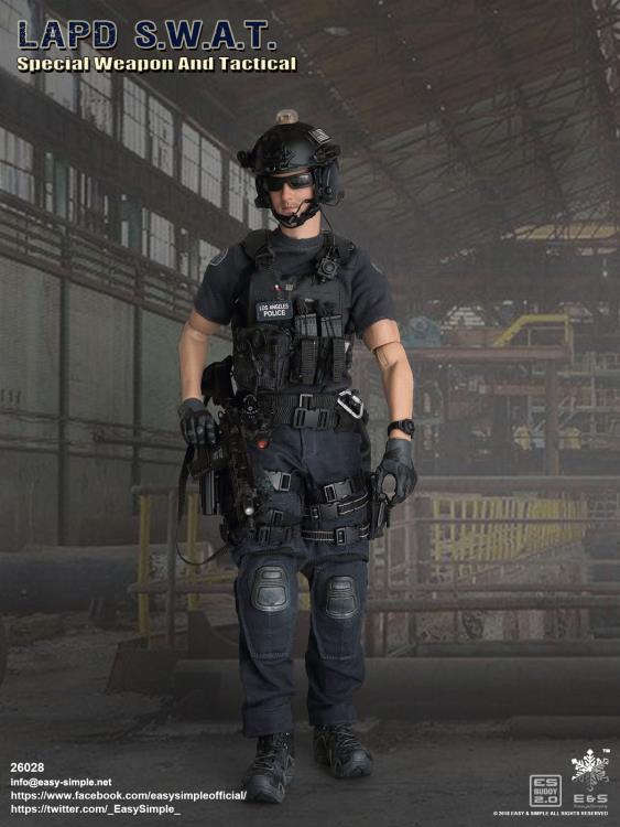 LAPD SWAT Police Officer 1/6 Scale Figure Gallery Image 8