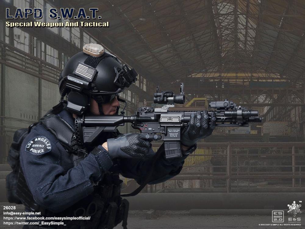 LAPD SWAT Police Officer 1/6 Scale Figure Gallery Image 9