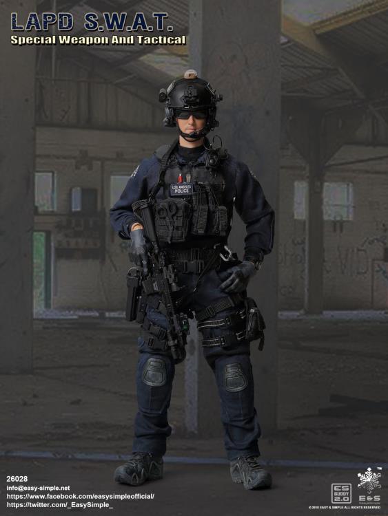 LAPD SWAT Police Officer 1/6 Scale Figure Gallery Image 3