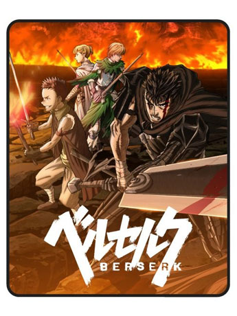 Berserk Group Digital Throw Blanket Gallery Image 2