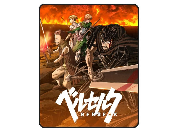 Berserk Group Digital Throw Blanket Gallery Image 1