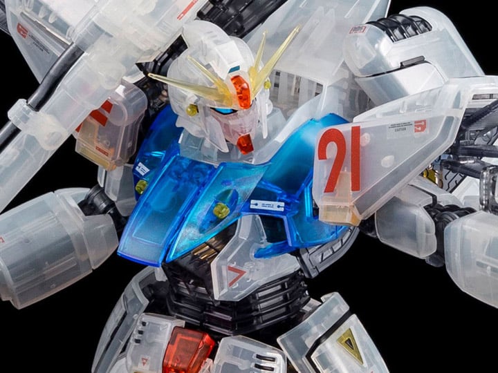 Mobile Suit Gundam F91 MG F91 Gundam F91 Ver 2.0 (After-Image Color) 1/100 Scale Exclusive Model Kit Gallery Image 1