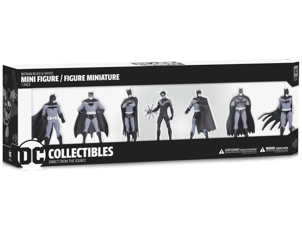 Batman Black and White Mini Figure Box Set #1 Gallery Image 4