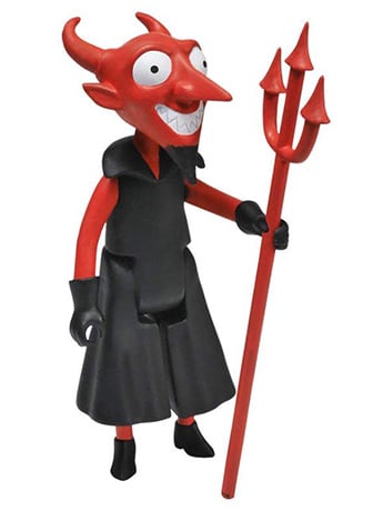 The Nightmare Before Christmas 3.75" ReAction Retro Action Figure - Devil Gallery Image 2