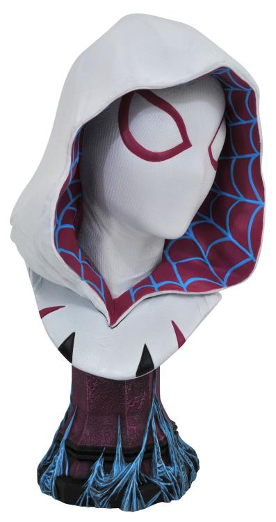 Marvel Legends in 3D Spider-Gwen 1/2 Scale Limited Edition Bust Gallery Image 4