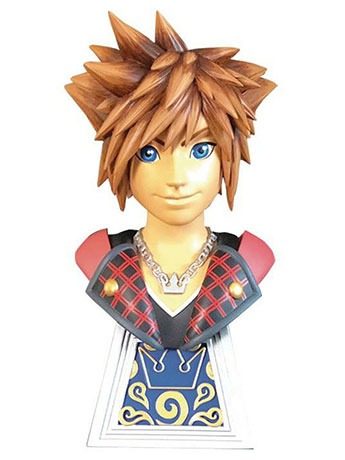 Kingdom Hearts Legends in 3D Sora 1/2 Scale Limited Edition Bust Gallery Image 2